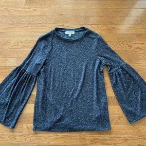 Philosophy extra small black sweater with belle sleeves